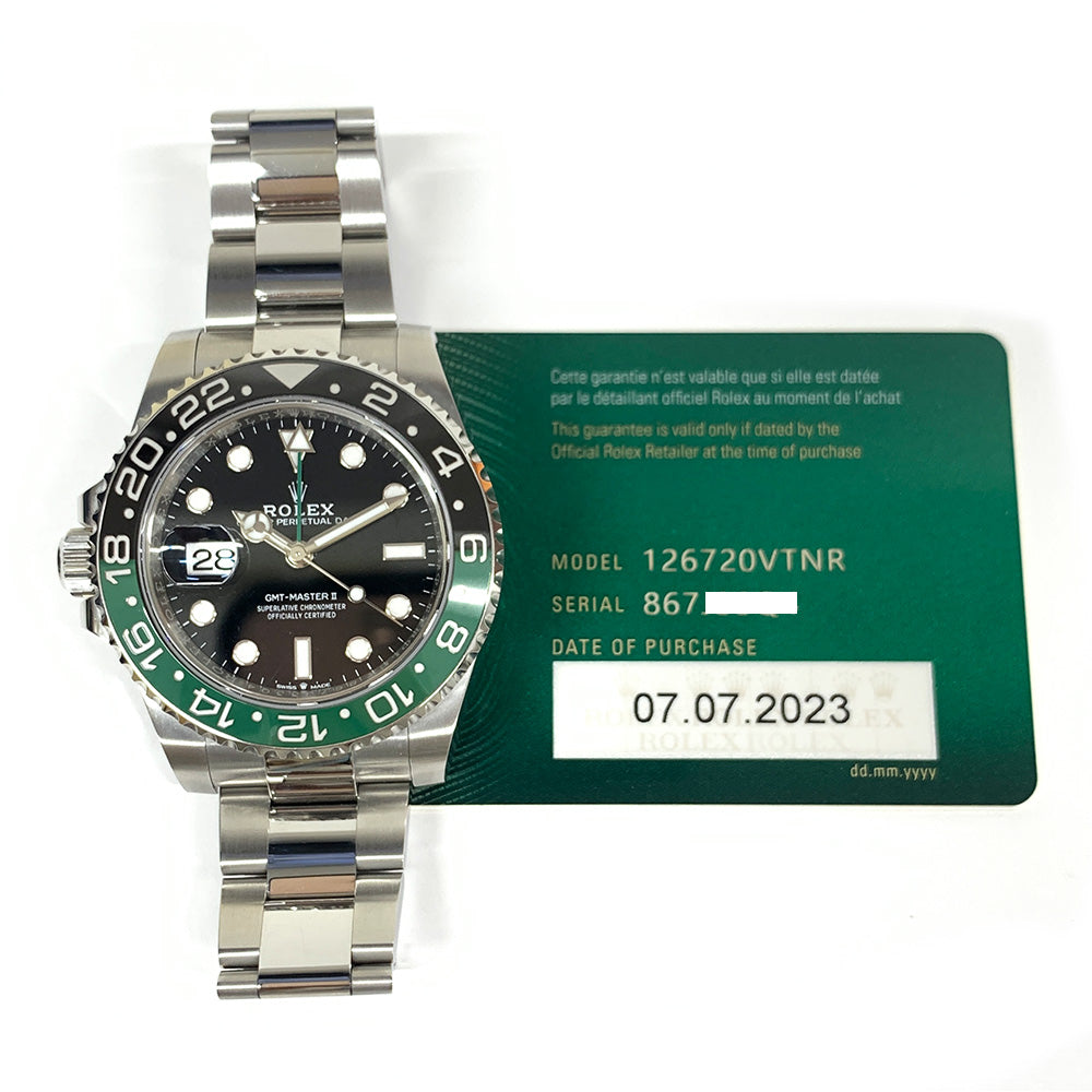 Rolex GMT-Master II Sprite 126720VTNR