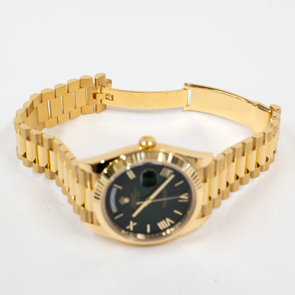 Rolex Day-Date 40mm Green Ombre Roman Dial 228238 (2025)