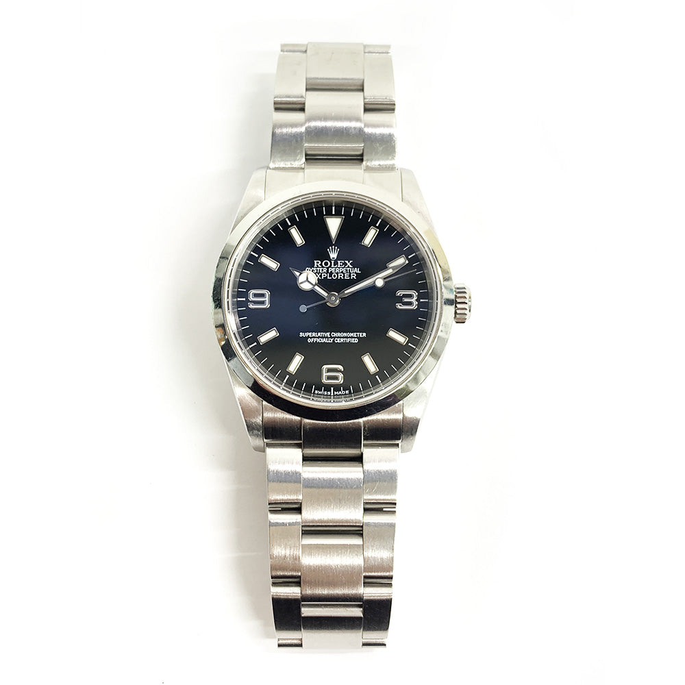 Rolex Explorer Black Dial 114270