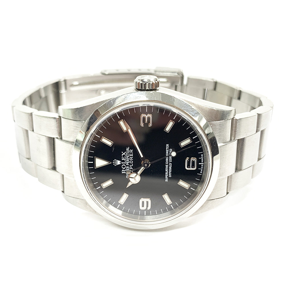 Rolex Explorer Black Dial 114270