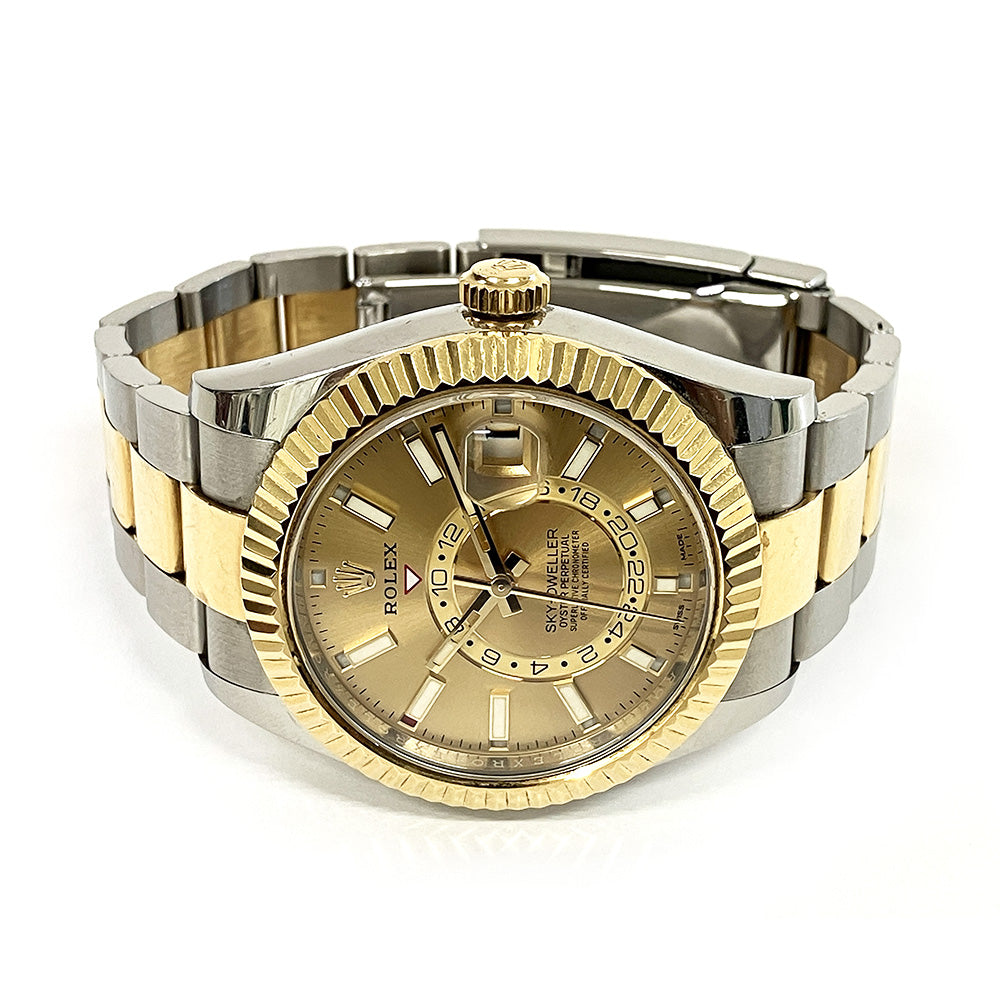 Rolex Sky-Dweller Champagne Dial 326933