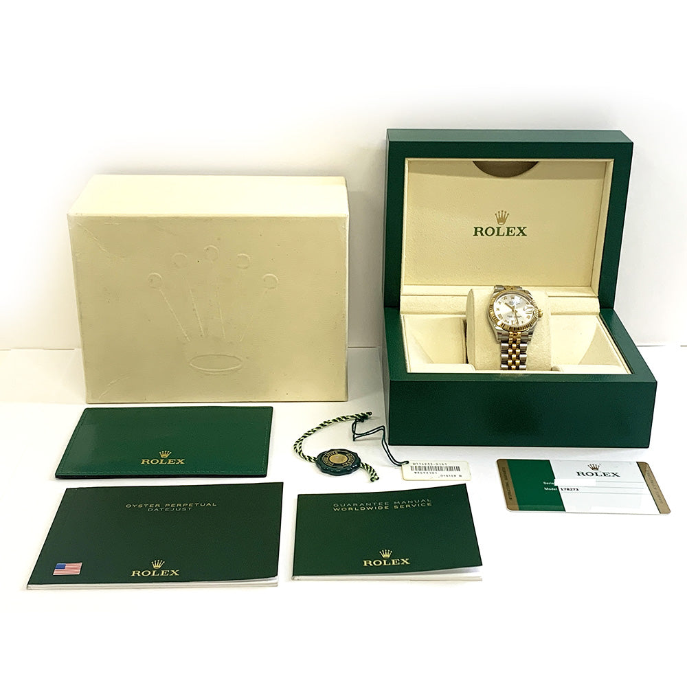 Rolex Datejust 31mm Silver Roman Dial 178273