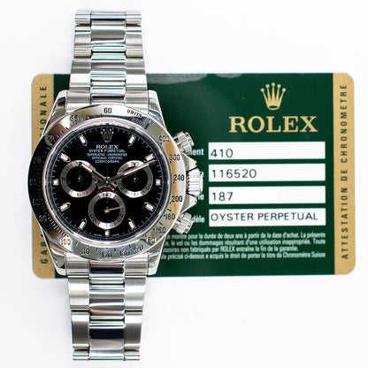 Rolex Daytona Black Dial 116520 (2013)