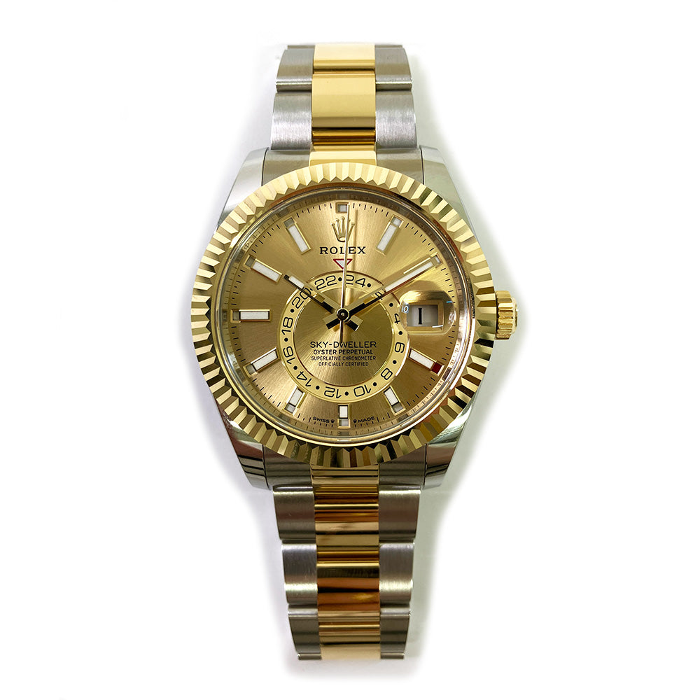 Rolex Sky-Dweller Oyster, 42mm Champagne Dial 336933