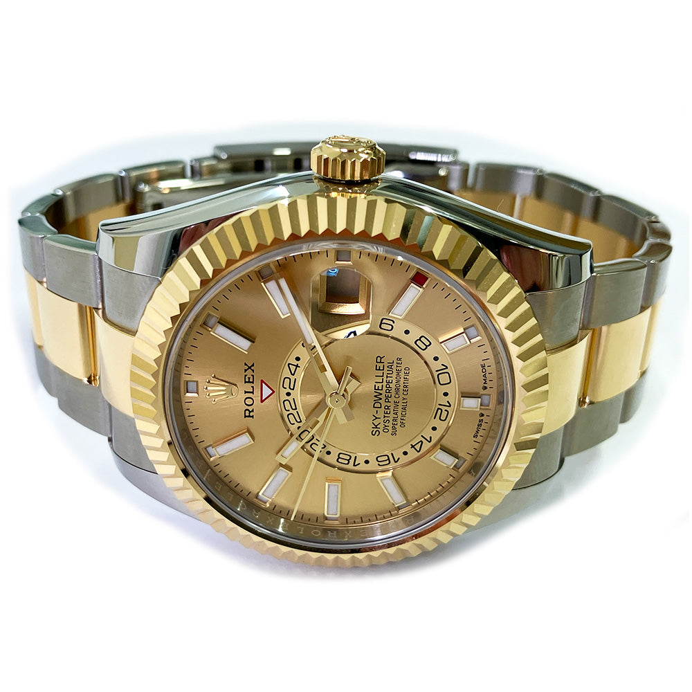 Rolex Sky-Dweller Oyster, 42mm Champagne Dial 336933