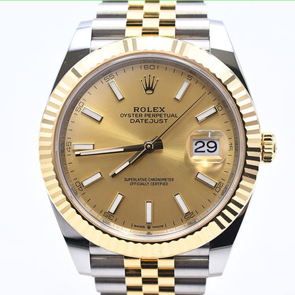 Rolex Datejust 41mm Champagne Dial 126333 (2026)