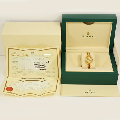 Rolex Datejust 26mm Champagne Diamond  Dial 69178G (1993)