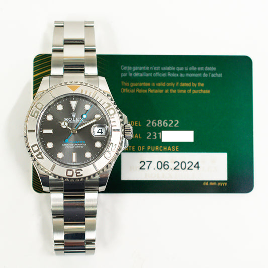 Rolex Yacht-Master 37mm Slate Dial 268622 (2024)