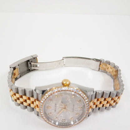 Rolex Datejust 36mm Silver Jubilee Diamond Dial 126283RBR (2020)