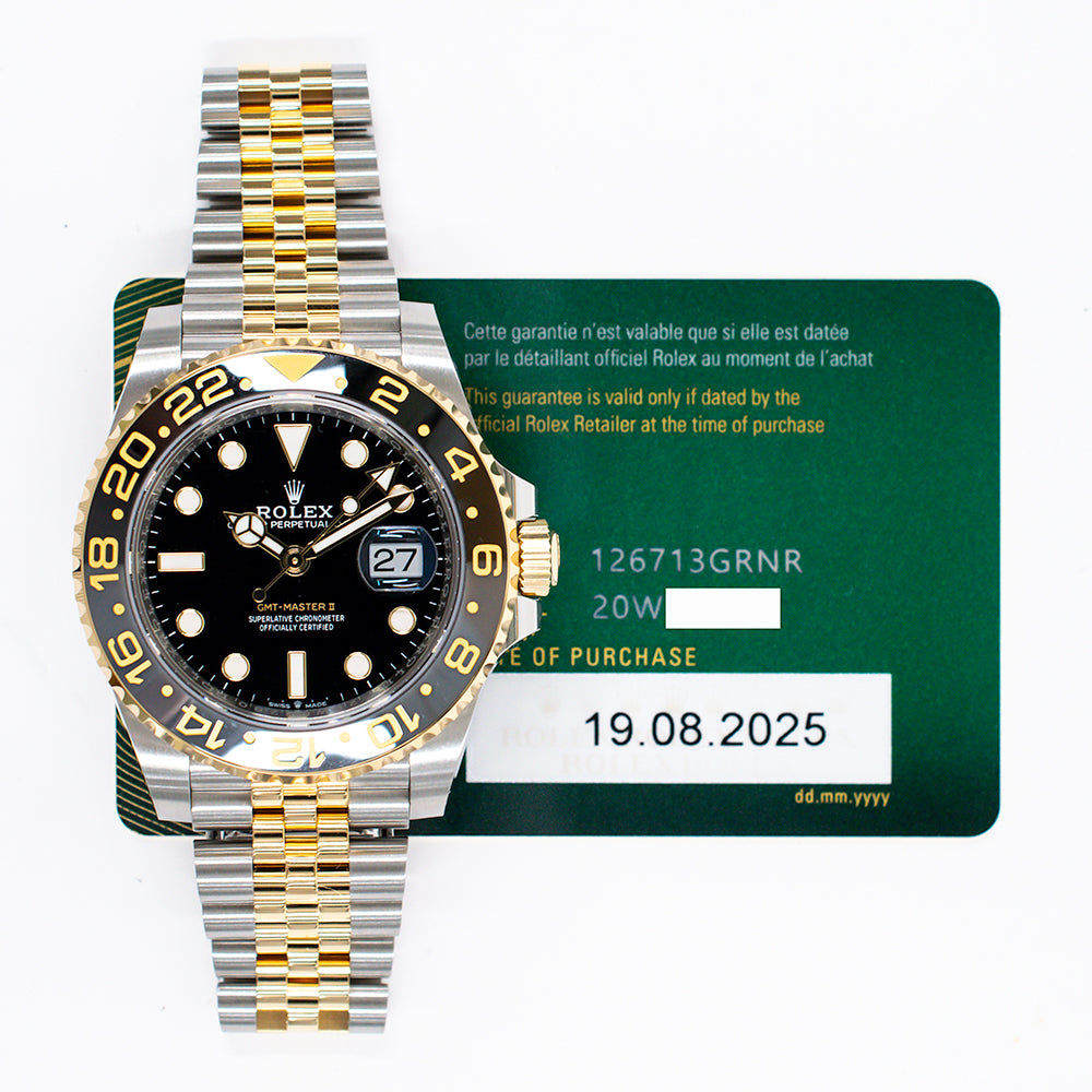 Rolex GMT-Master II "Bumblebee" 126713GRNR (2025)