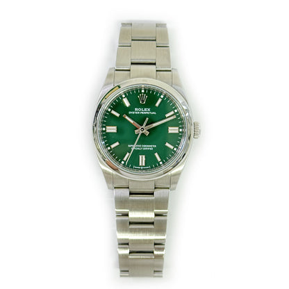 Rolex Oyster Perpetual 36mm Green Dial 126000