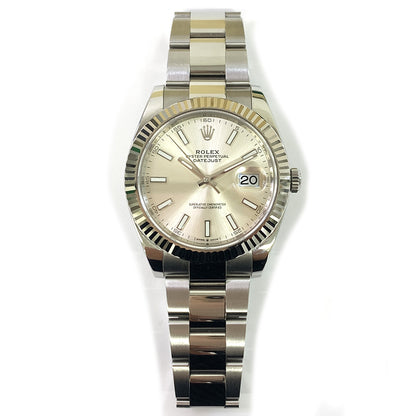 Rolex Datejust 41mm Silver Dial Oyser 126334