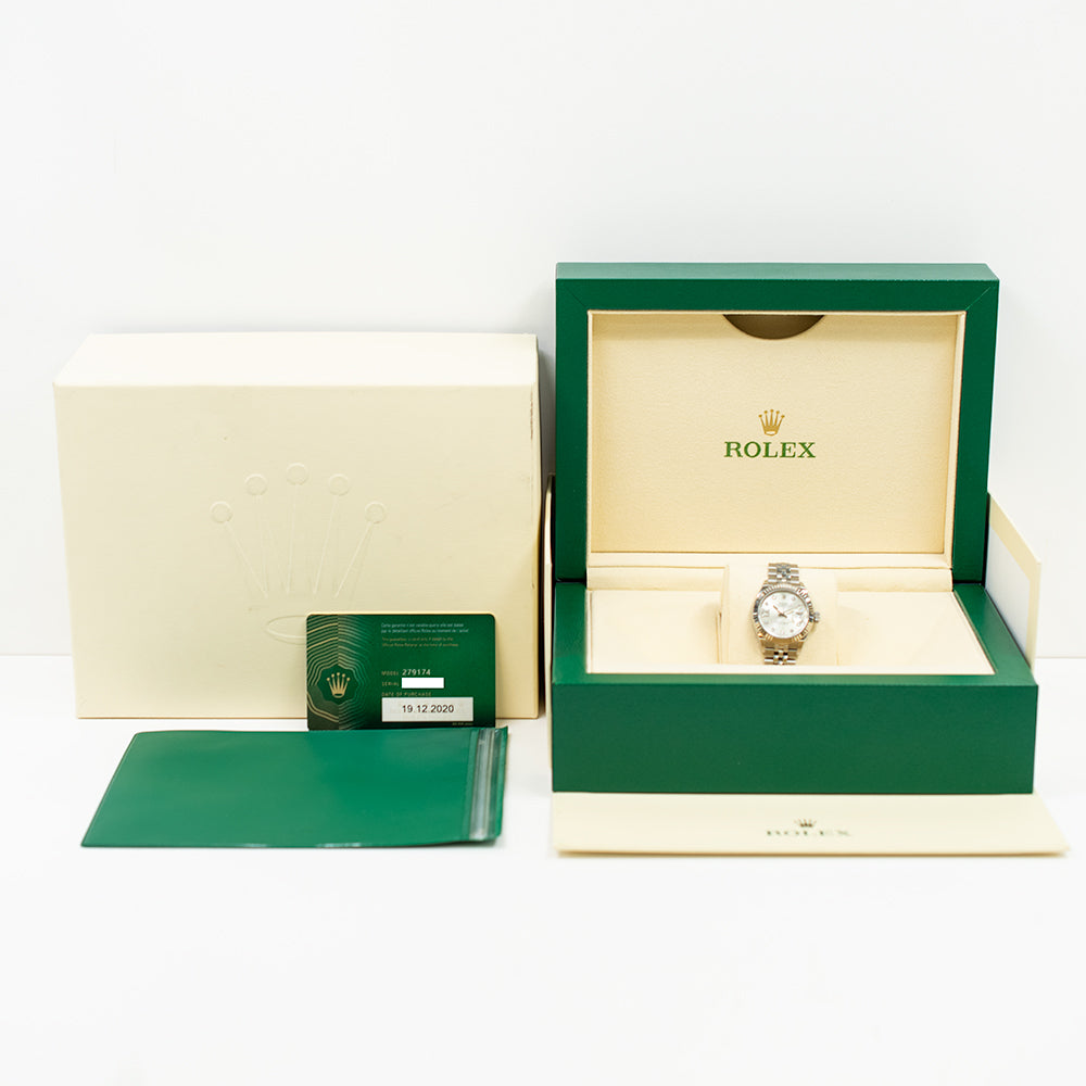 Rolex Lady-Datejust Silver Star Diamond Dial 279174 (2020)