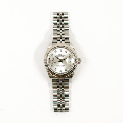 Rolex Lady-Datejust Silver Star Diamond Dial 279174 (2020)