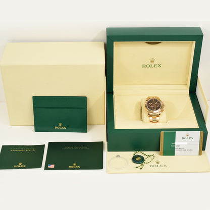 Rolex Daytona Chocolate Arabic Dial 116505 (2018)