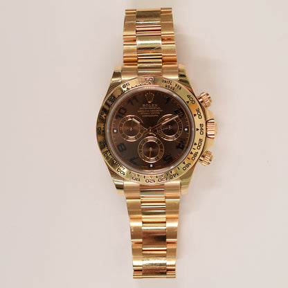 Rolex Daytona Chocolate Arabic Dial 116505 (2018)