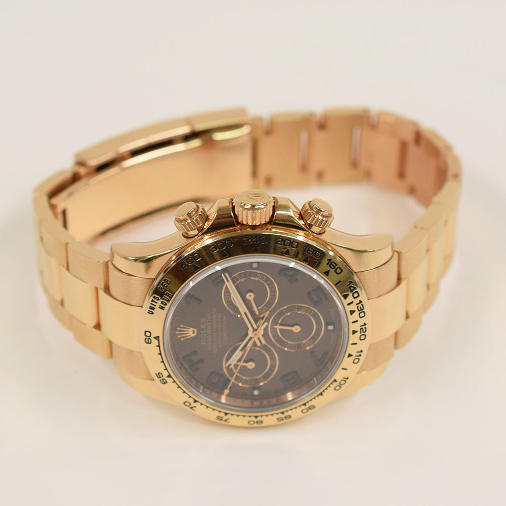 Rolex Daytona Chocolate Arabic Dial 116505 (2018)