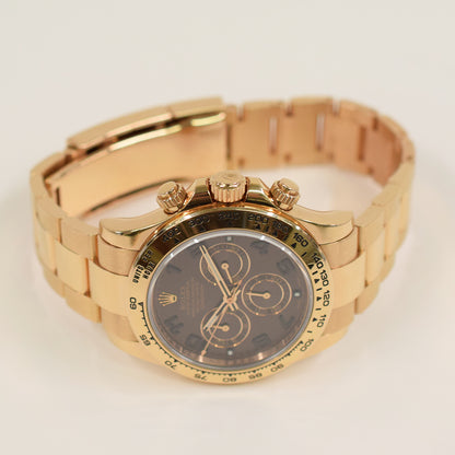 Rolex Daytona Chocolate Arabic Dial 116505 (2018)