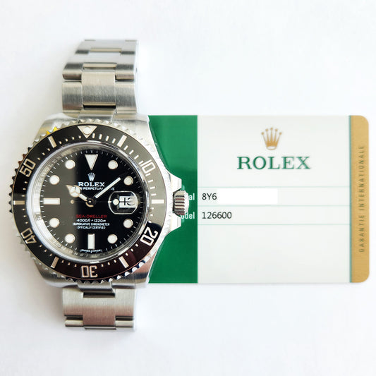 Rolex Sea-Dweller 43mm MK1 Black Dial 126600