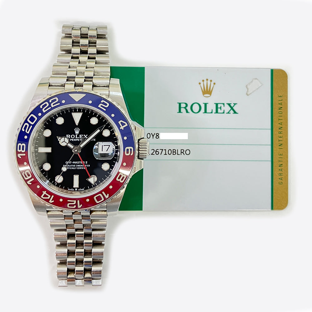 Rolex GMT-Master II  Pepsi Dial 126710BLRO