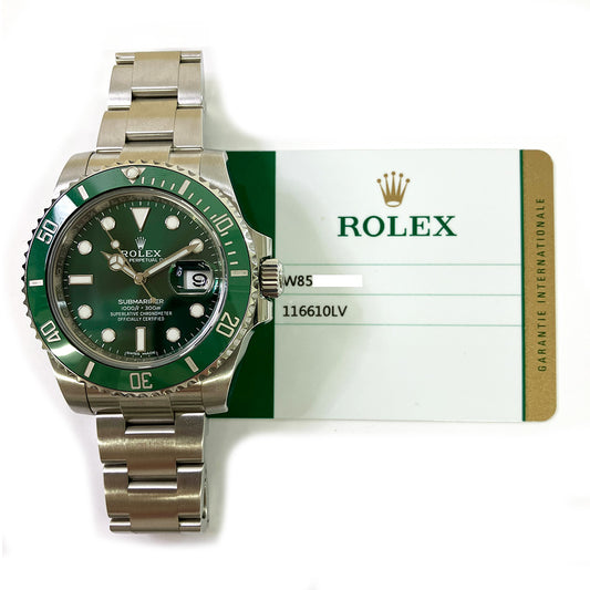 Rolex Submariner Date Hulk Dial 116610LV