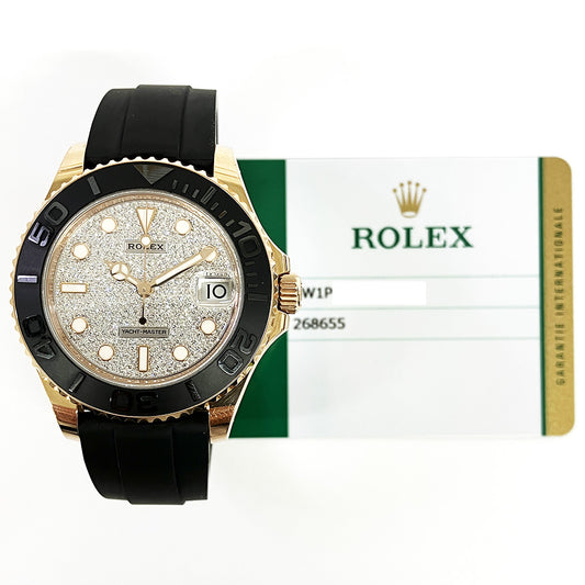 Rolex Yacht-Master 37mm Pave Diamond Dial 268655