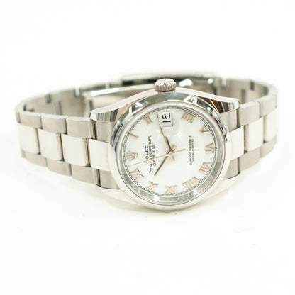 Rolex Datejust 36mm White Roman Dial 126200 (2025)