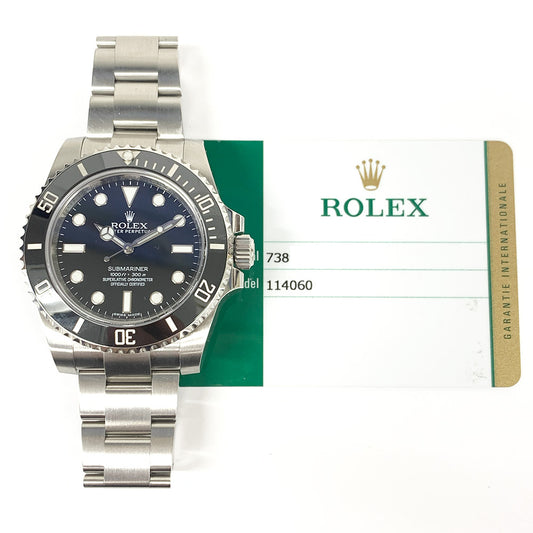 Rolex Submariner Black Dial 114060