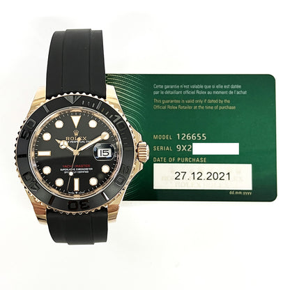 Rolex Yacht-Master 40mm Black Dial 126655