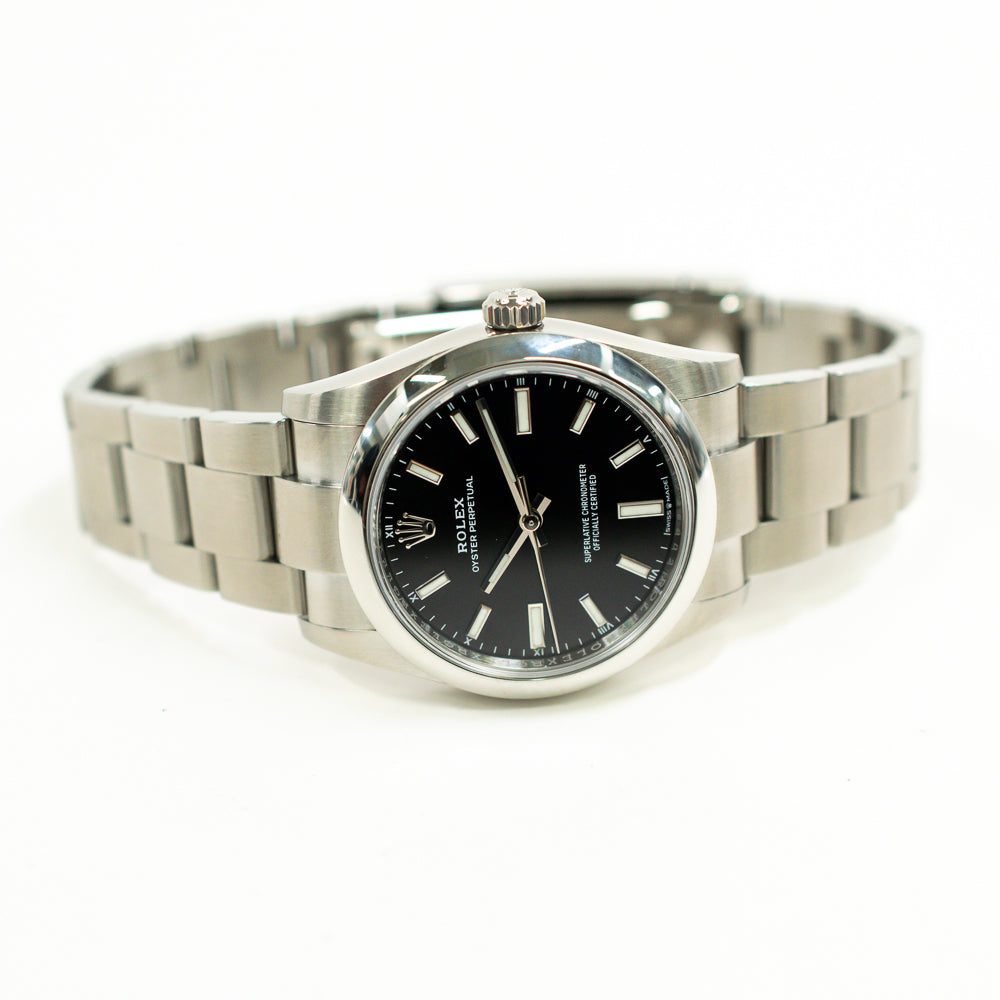 Rolex Oyster Perpetual 34mm Black Dial 124200 (2021)