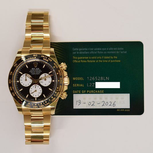 Rolex Daytona Black Dial 126528LN (2026)