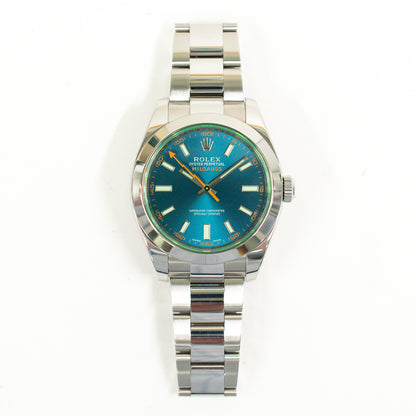 Rolex Milgauss Blue Dial 116400GV (2015)