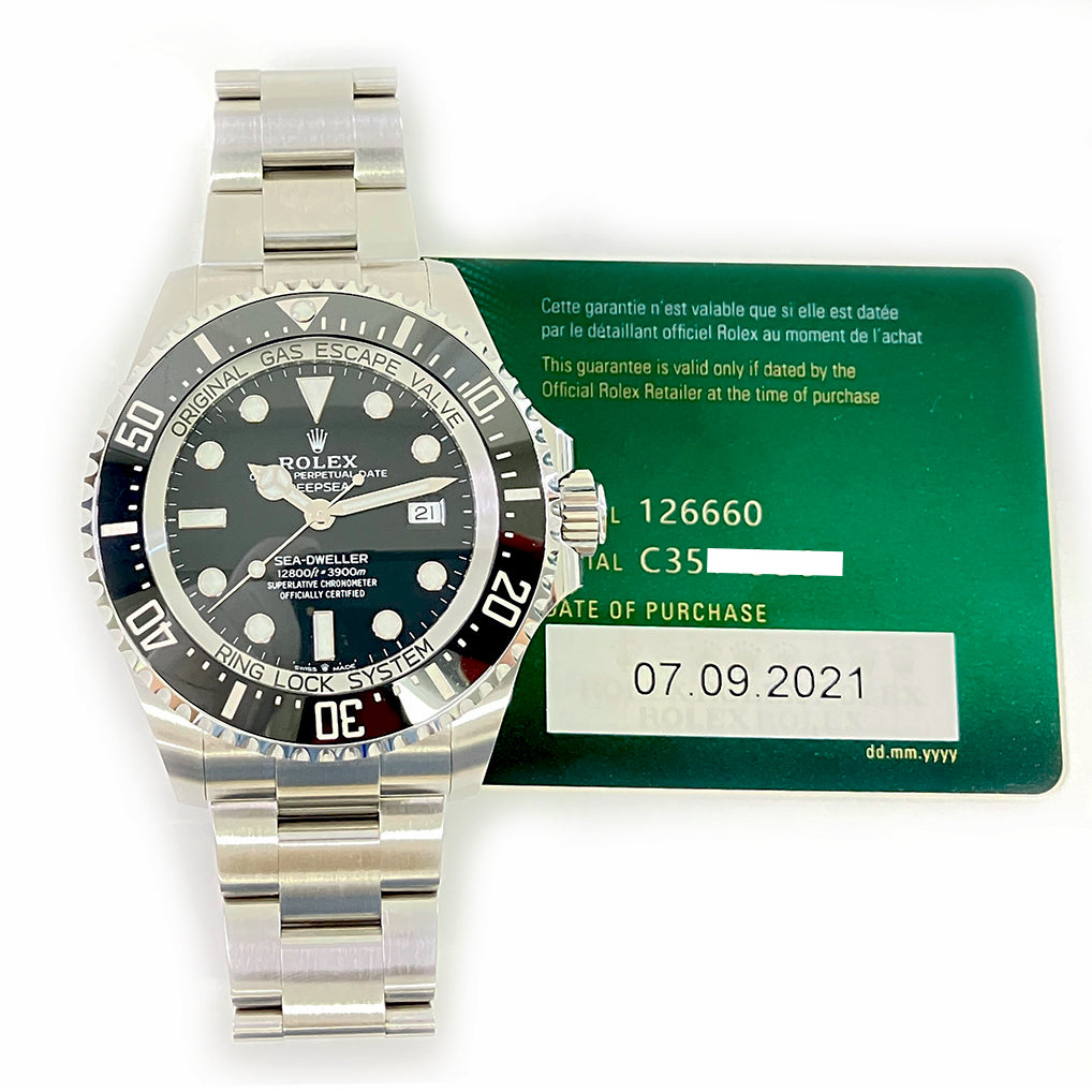 Rolex Sea-Dweller Deep Sea Black Dial 126660