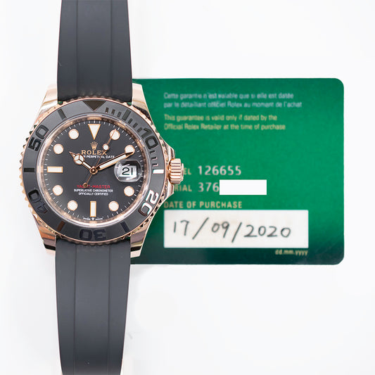Rolex Yacht-Master 40mm Black Dial 126655 (2020)