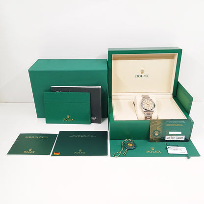 Rolex Oyster Perpetual 34mm Beige Dial 124200 (2025)