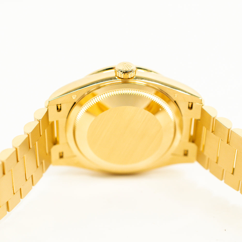 Rolex Day-Date 36mm Green Diamond Dial 128398TBR (2025)