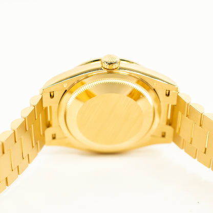 Rolex Day-Date 36mm Green Diamond Dial 128398TBR (2025)