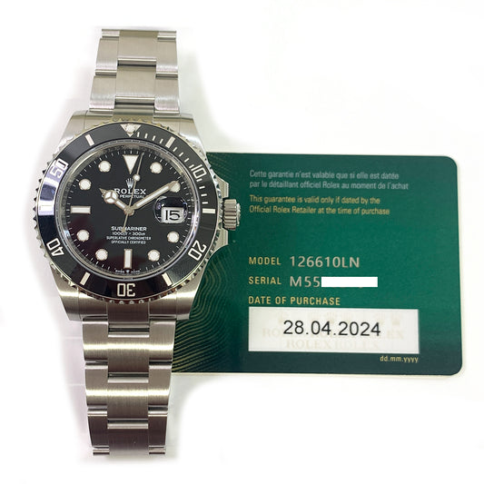 Rolex Submariner Date 41mm Black Dial 126610LN