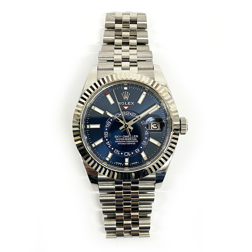 Rolex Sky-Dweller Jubilee, 42mm Blue Dial 326934