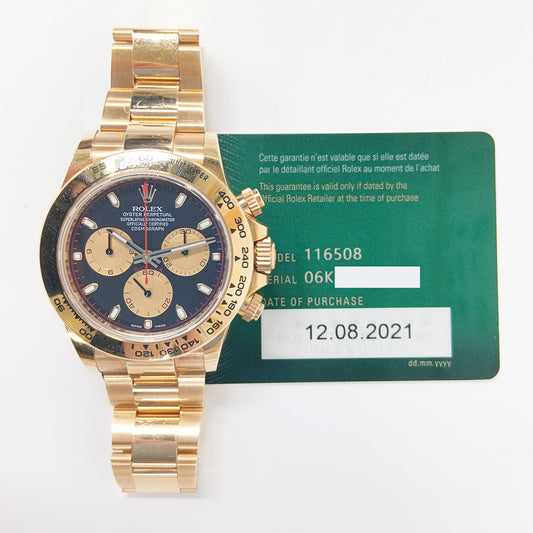 Rolex Daytona Black Dial 116508 (2021)