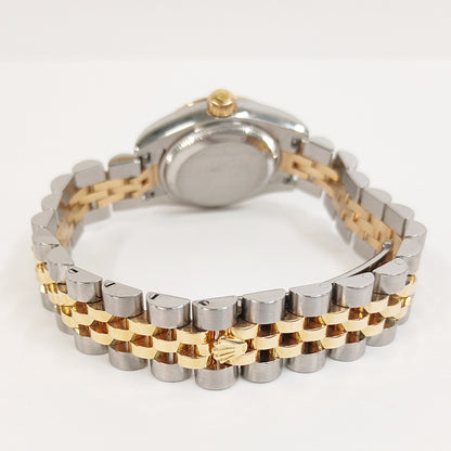 Rolex Lady Datejust 26mm Champagne Sunbeam Roman Dial 179173 (2008)