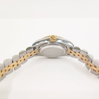 Rolex Lady Datejust 26mm Champagne Sunbeam Roman Dial 179173 (2008)