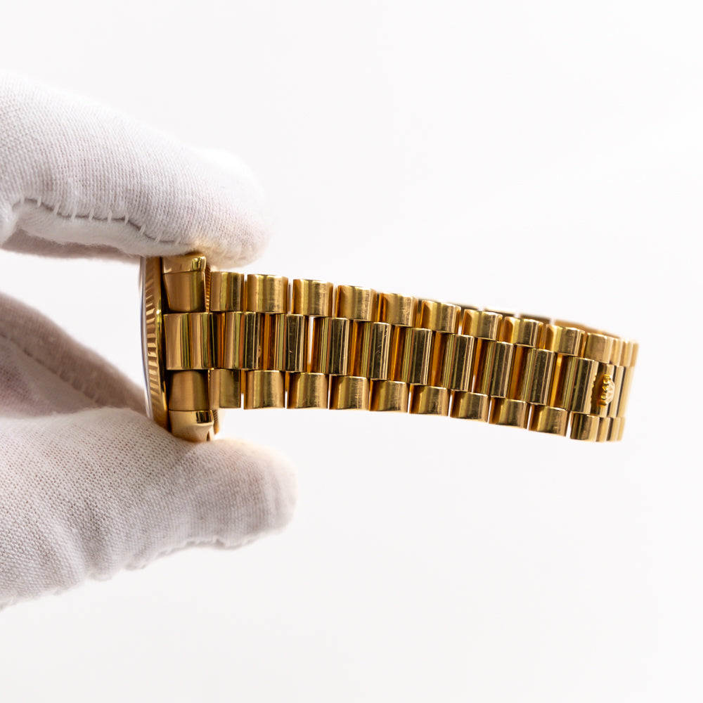 Rolex Day-Date 36mm Champagne Jubilee Diamond Dial 118238A (2008)