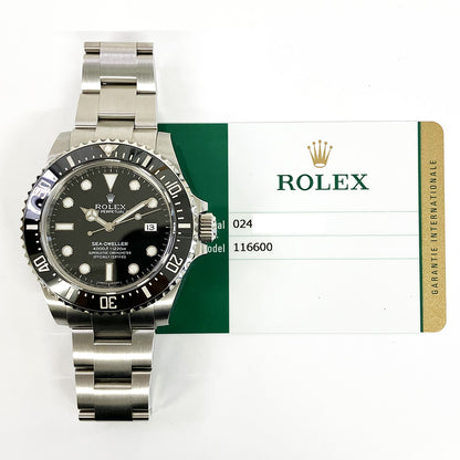 Rolex Sea-Dweller 4000 Black Dial 116600