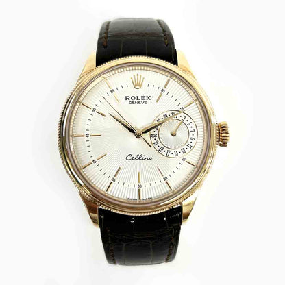 Rolex Cellini Date Silver Dial 50515