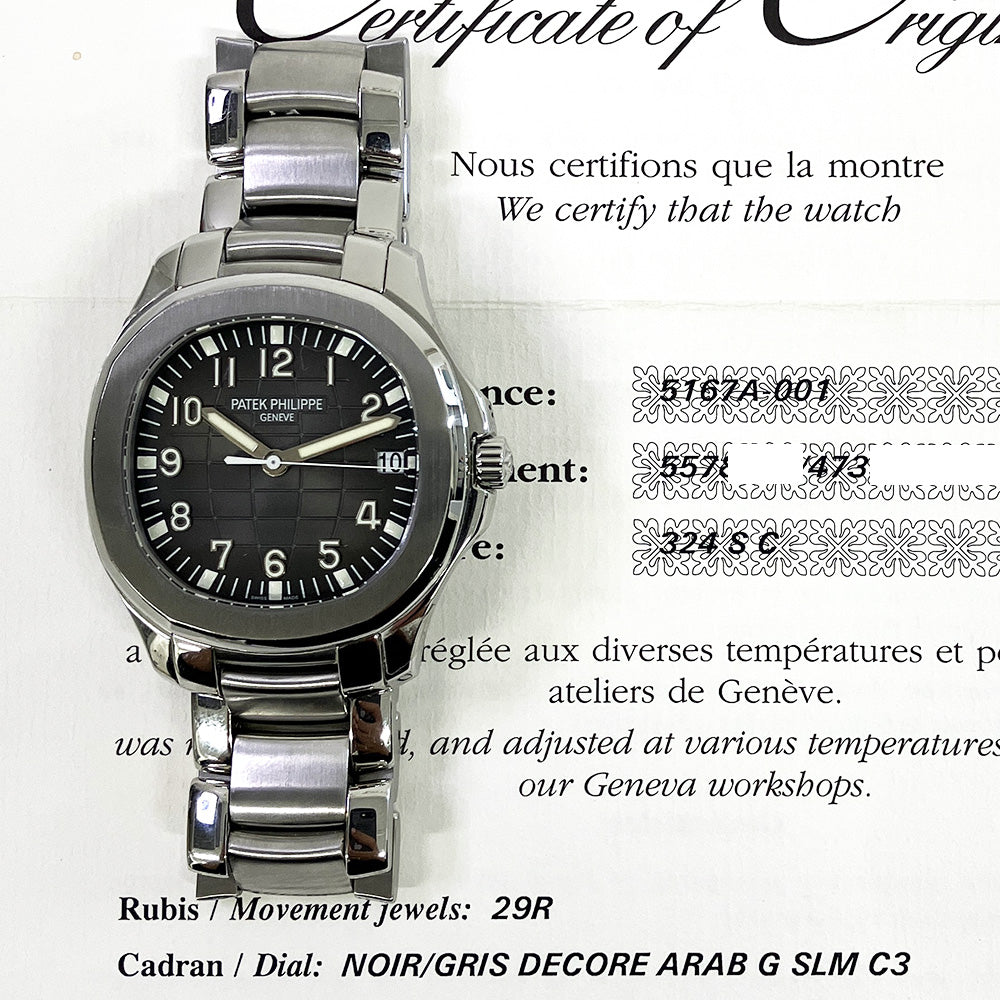 Patek Philippe 5167A-001