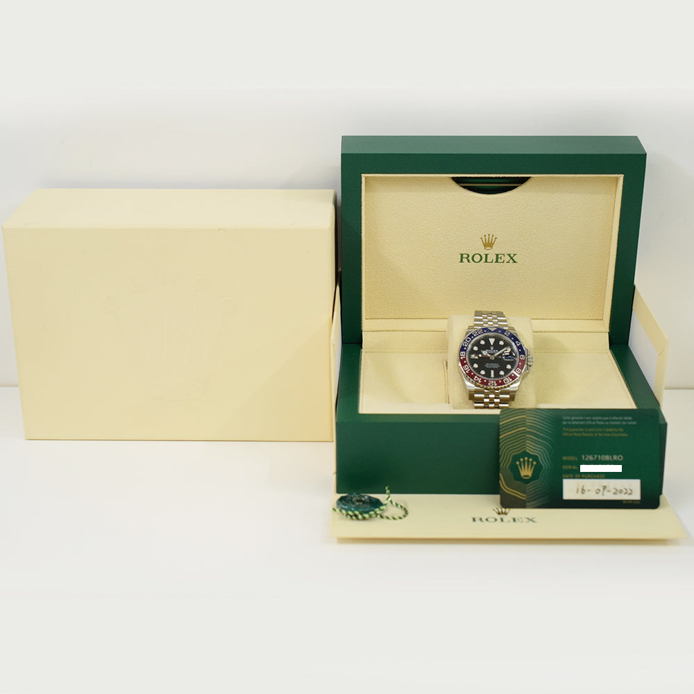 Rolex GMT-Master II "Pepsi" Dial 126710BLRO (2022)
