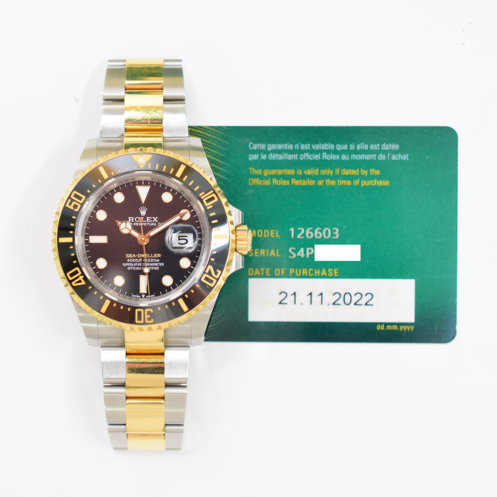 Rolex Sea-Dweller 43mm Black Dial 126603 (2022)
