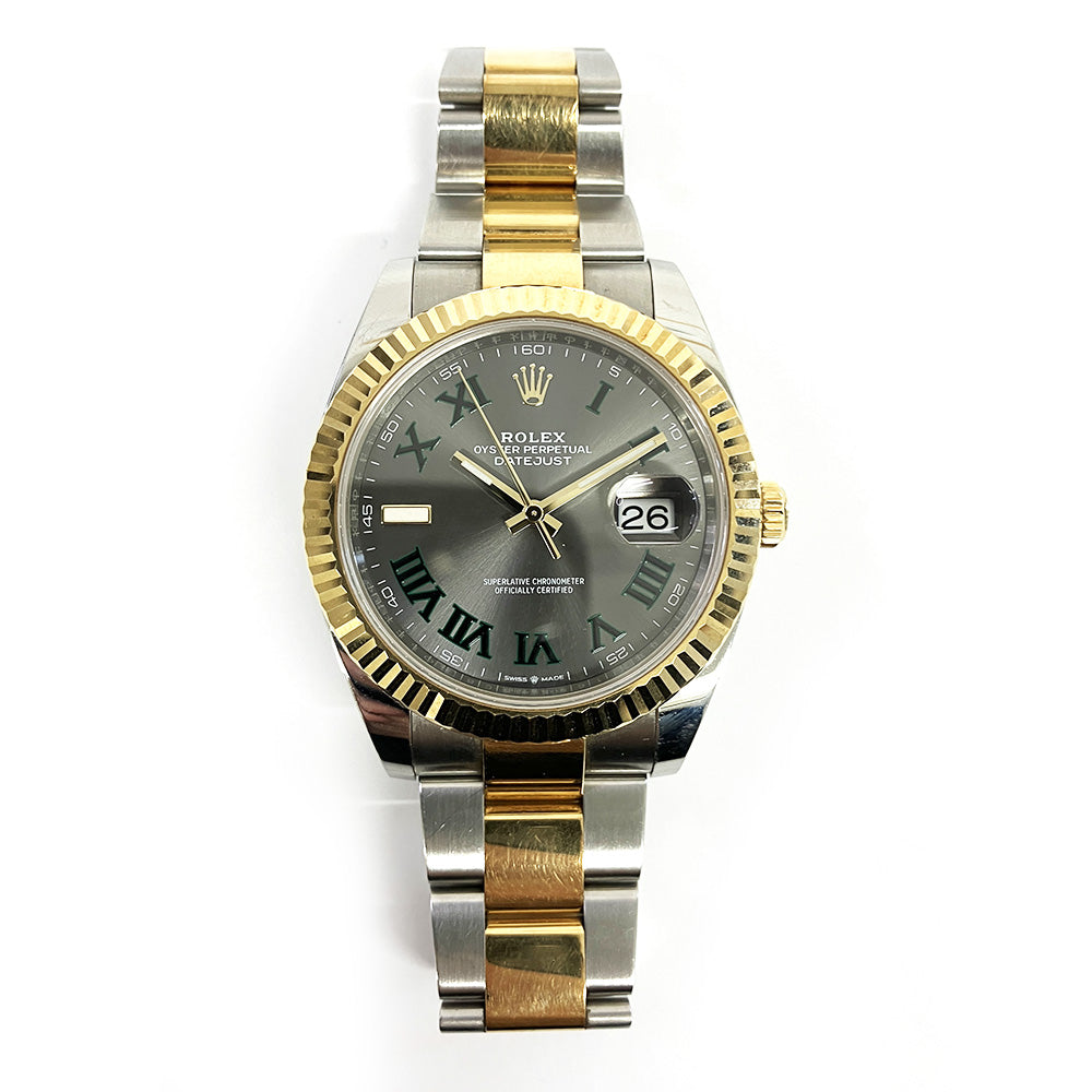 Rolex Datejust 41mm Wimbledon Dial Oyster 126333