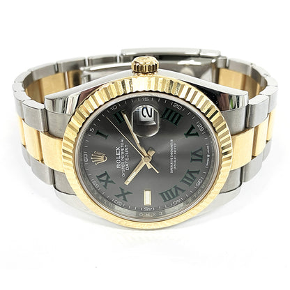 Rolex Datejust 41mm Wimbledon Dial Oyster 126333